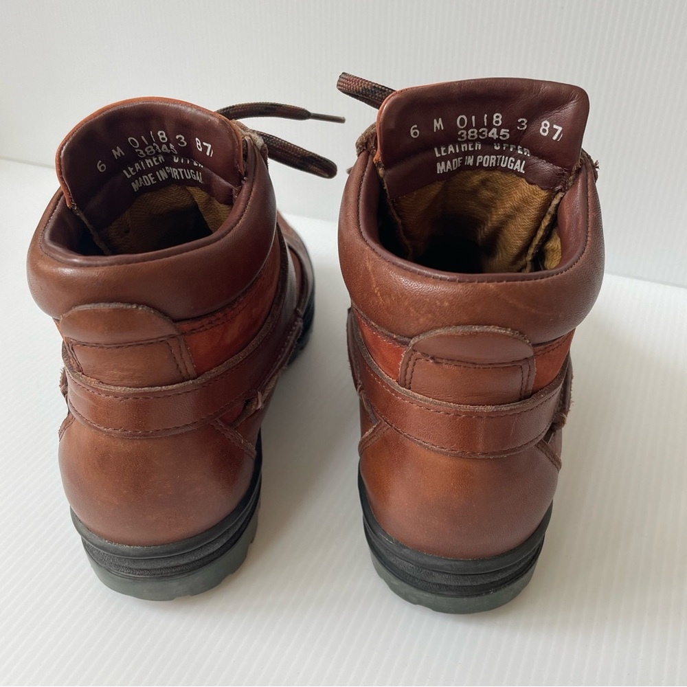 Timberland Leather Moccasin Chukka Brown Boots Women’s Sz 6 Waterproof Gore-tex - Picture 6 of 14